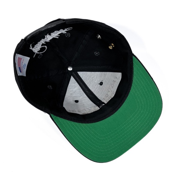 Vintage NRA Silver Bullet Brigade Snapback Hat Cap Black Made In USA - Picture 6 of 7